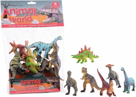 Dinosaurussenset – 6 verschillende soorten