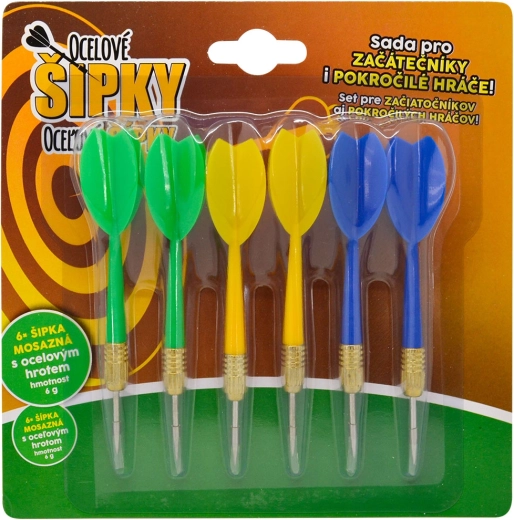 Universele set darts met metalen punt