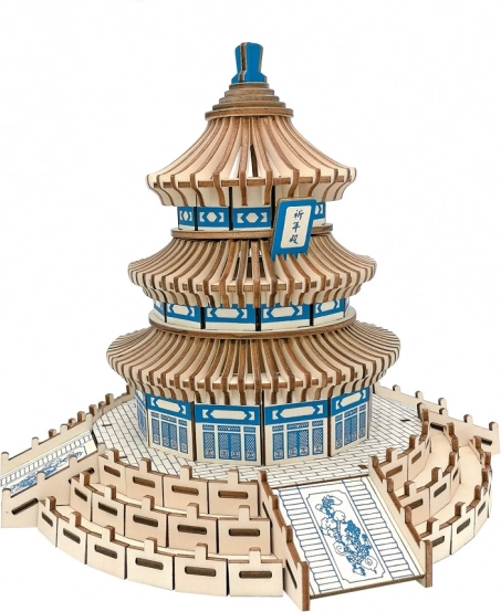Houten 3D-puzzel – Tempel van de Hemel