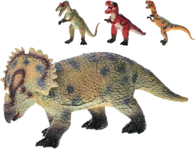 Maxi dinosaurusfiguur van zacht plastic 37–40 cm - 1 stuk
