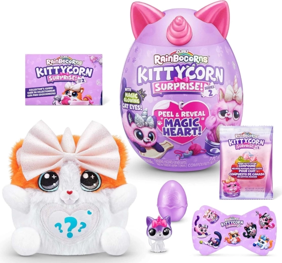 Rainbocorns Kittycorn Surprise pluche kattentje met verrassing