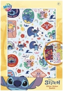 Moxy glinsterende stickers Stitch – A5 stickerblok