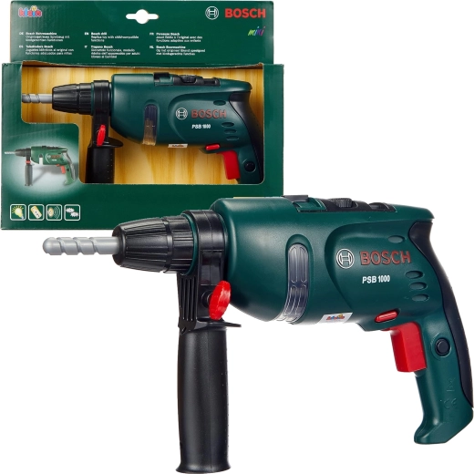 Kinderboormachine Bosch met LED-licht en geluid van Klein