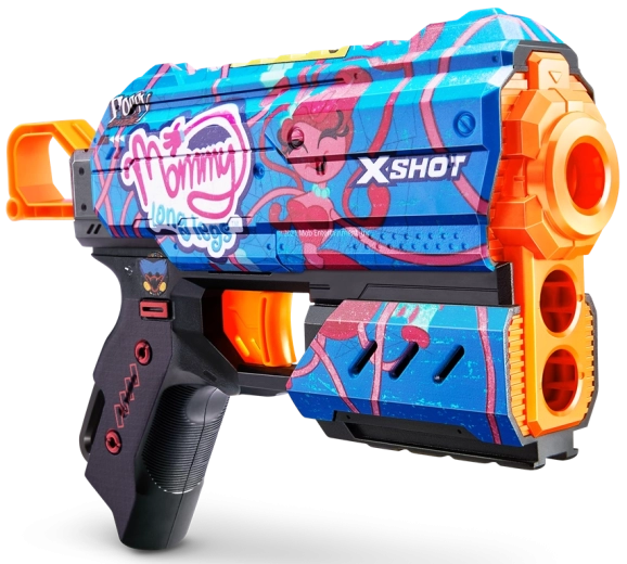 X-Shot Skins Flux Poppy Playtime blaster