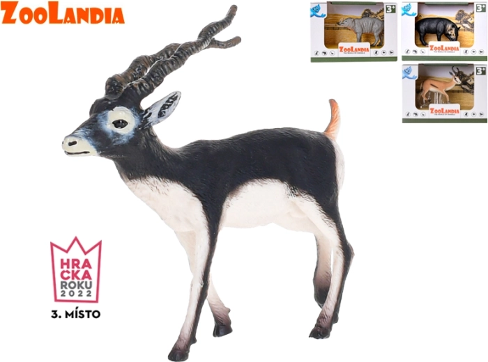 Zoolandia safari-dier – plastic figuurtje (4 soorten)