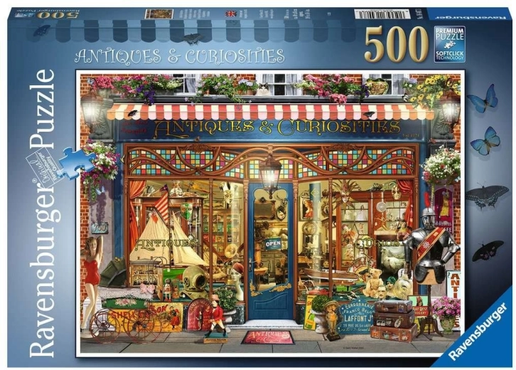 Puzzel 500 stukjes – antiek en andere dingen