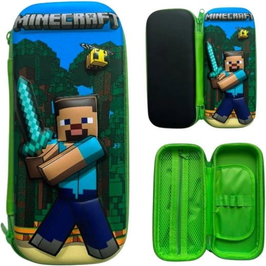 3D schooletui Minecraft