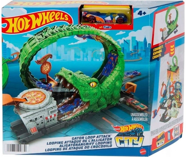 Hot Wheels themaset krokodillenlooping