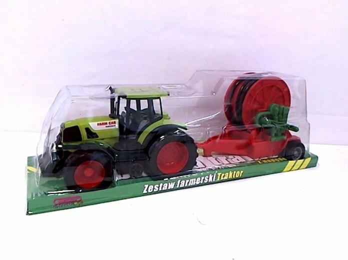 Tractor met landbouwmachine