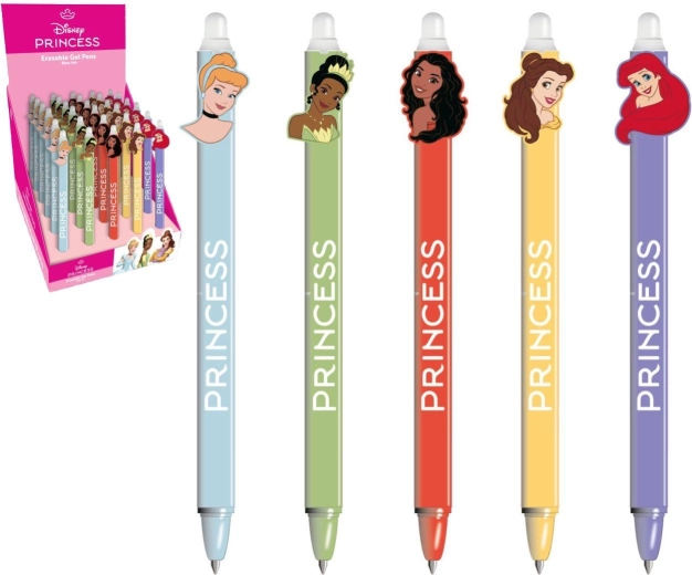 Uitwisbare gelpen Disney Prinsessen 15 cm - 1 stuk