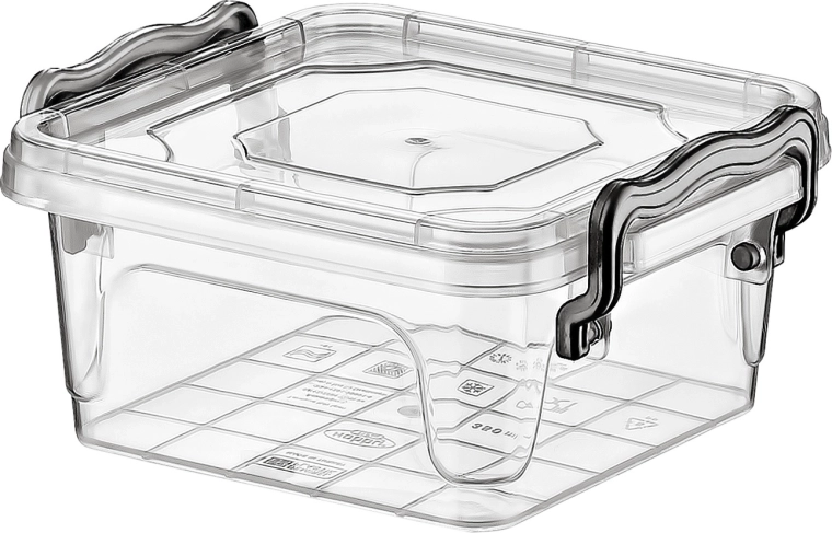 Vierkante voedselbox MULTI BOX 0,35 l