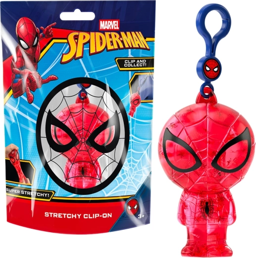 Marvel Spider-Man knijp-hanger met clip - 1 stuk