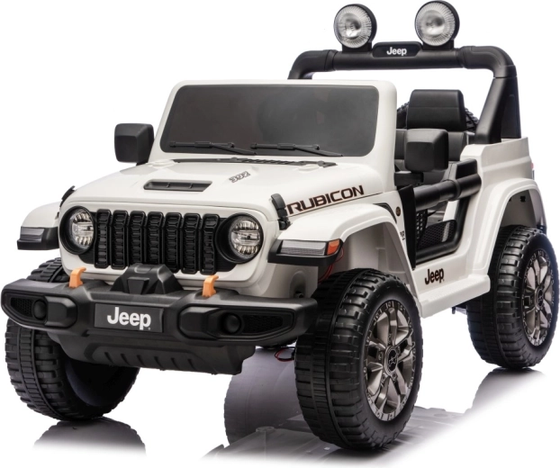 Elektrische kinderauto Jeep Wrangler Rubicon Lift – wit