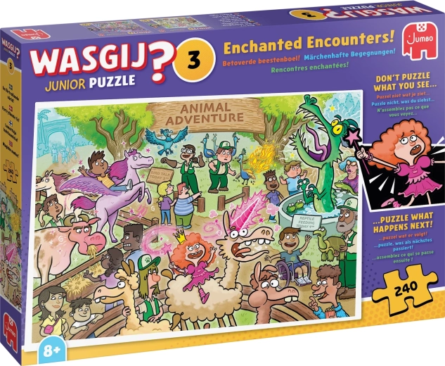 Jumbo Wasgij Junior 3: magische ontmoeting – puzzel 240 stukjes