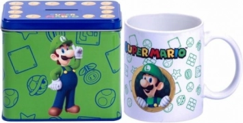 mok en spaarpot Super Mario Luigi