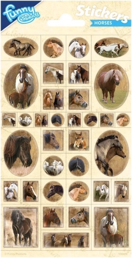 Paardenstickers voor kinderen