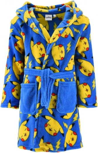 Kinderbadjas Pokémon Pikachu met capuchon
