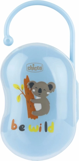 Chicco dubbel fopspeenhoesje Easy Box jongen koala