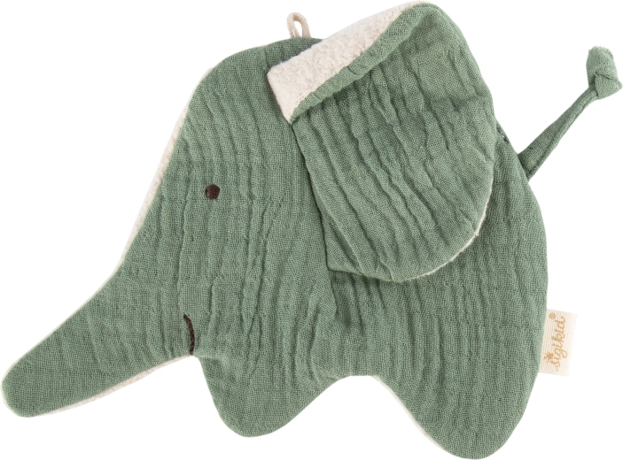 Sigikid mousselinen knuffeldoekje olifant met knisperfolie