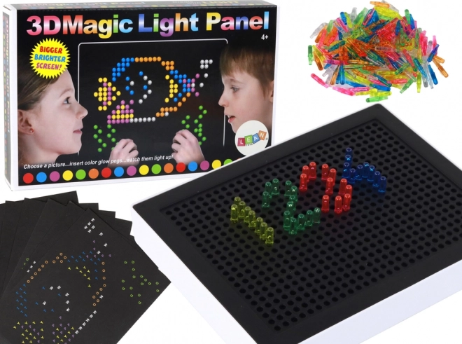Magische educatieve 3D verlichte bord