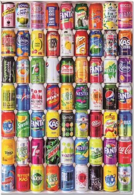 Puzzel Blikjes 500 stukjes