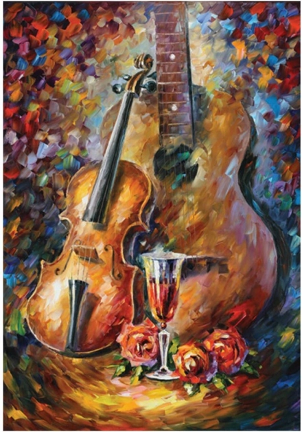 Puzzel Gitaar en Viool 500 stukken