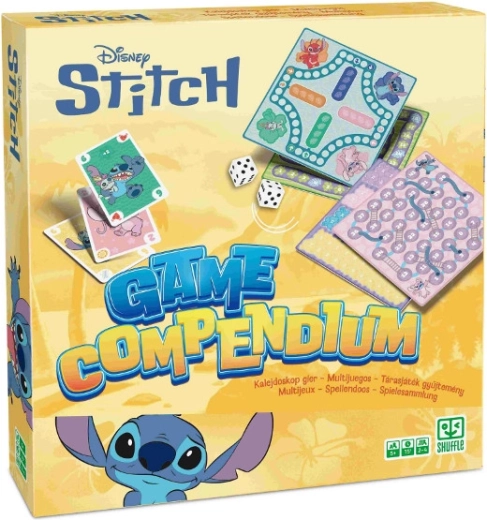 Stitch spelkaleidoscoop – set van bord- en kaartspellen