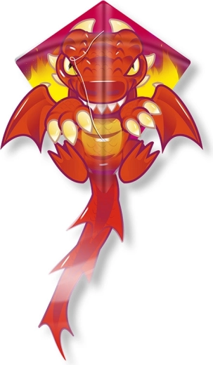 Vlieger Pop Up Draak 57 x 55 cm