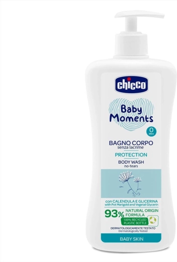 Chicco Baby Moments Protection douchegel voor kinderen 0m+, 750 ml