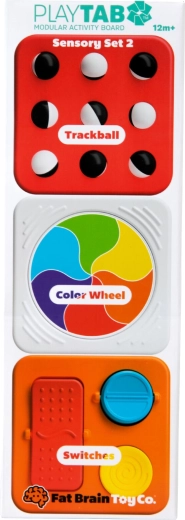 Fat Brain set sensorisch speelgoed PlayTab Tile Set 2