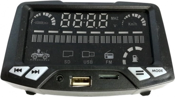 Muziekpaneel voor elektrische kinderauto AUDI Q5 (2-zits)