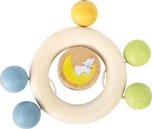 Small Foot houten rammelaar schuiver Lotta