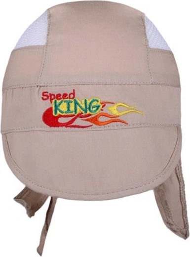 Zomerse kinderhoofddoek–sjaal NEW BABY Speed King beige