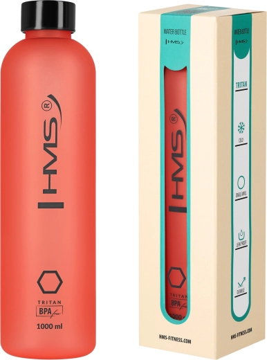 Tritan drinkfles HMS Fitness NCD61 1 l rood