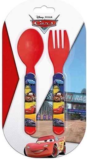 Plastic bestek Cars - 1 stuk