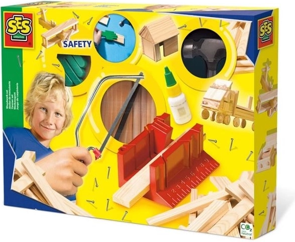 SES Creative kinderhoutbewerkingsset