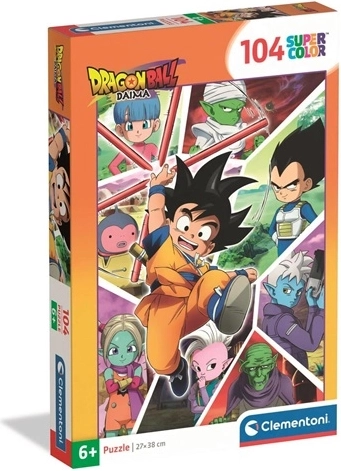 Clementoni puzzel SuperColor Maxi 104 stukjes Dragon Ball Daima