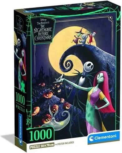 Clementoni Disney The Nightmare Before Christmas puzzel 1000 stukjes