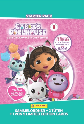 Gabby's Dollhouse: Time for a meow-zing fun – startersset verzamelkaarten