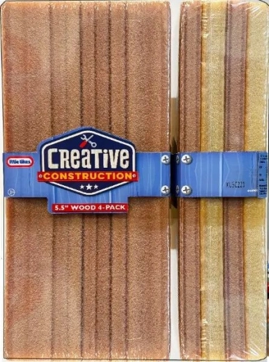 Little Tikes Creative Construction schuimplanken 4 stuks