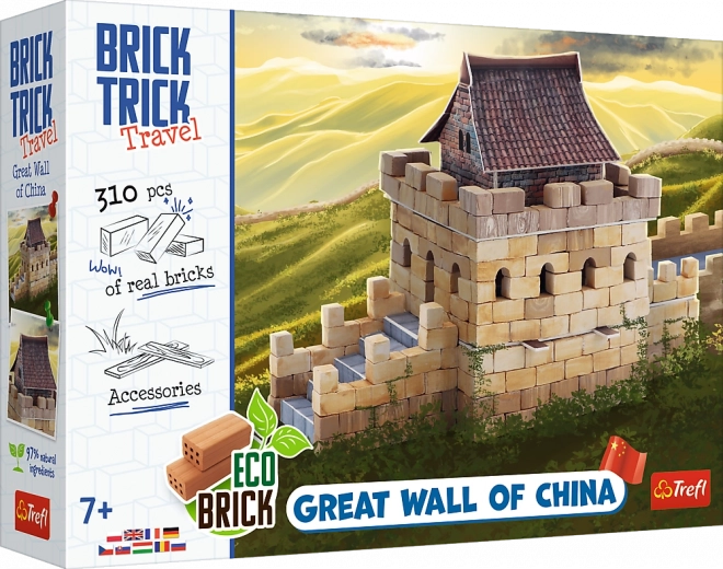 TREFL Brick Trick Travel – De Chinese Muur, 310 stukjes