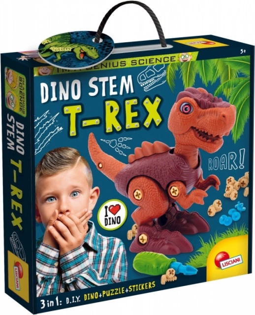 Constructieset I'm A Genius Dino Steam - T-Rex