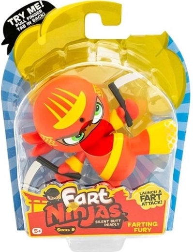 Fart Ninjas-figuur met geluid Farting Fury
