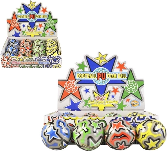 kunststof balletje 7,5 cm voor kinderen