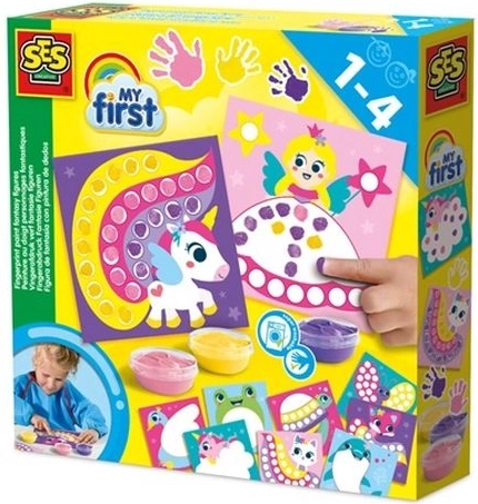 SES Creative Mijn eerste – vingerverven: fantasiefiguren