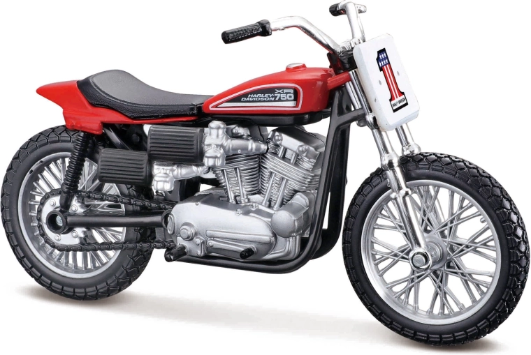 Maisto Harley-Davidson 1972 XR750 motorfiets 1:18