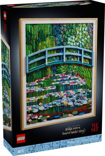 LEGO Art Claude Monet – Brug over de vijver met waterlelies