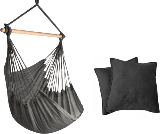 Hangende schommelstoel Baby Mix Braziliaans donkergrijs