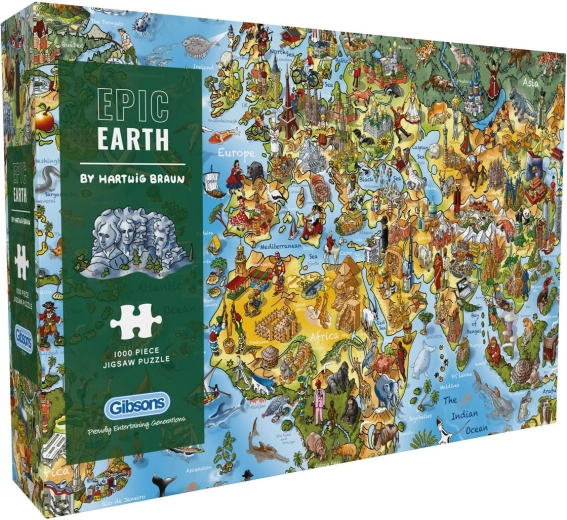 Gibsons puzzel episch land 1000 stukjes