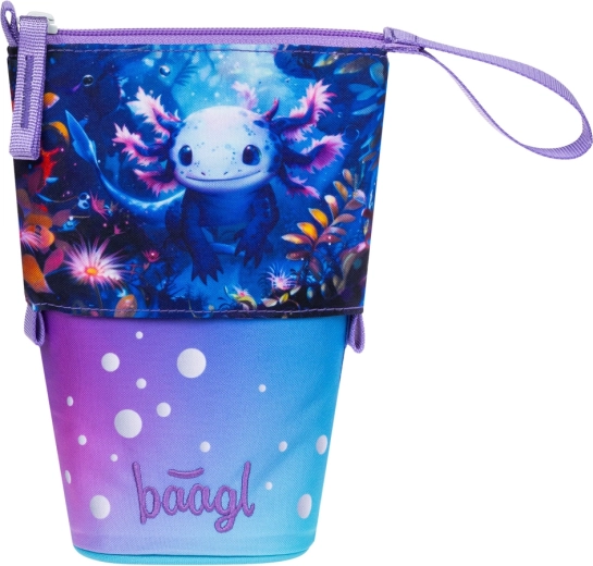 Baagl schooletui Pastelkovník Axolotl GRS